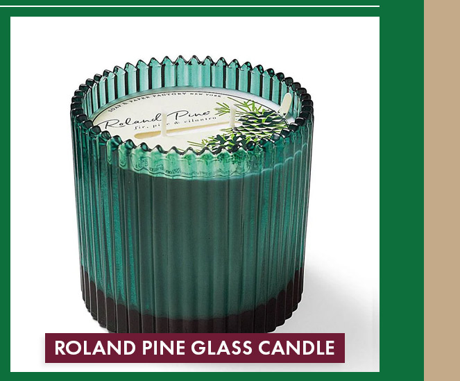 Roland Pine 2-Wick Glass Candle - 14oz