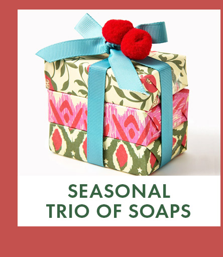Seasonal Trio of Soaps
