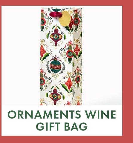 Ornaments Wine Gift Bag