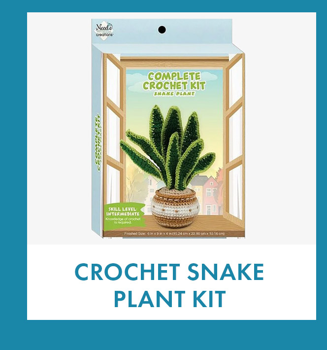 Crochet Snake Plant Kit