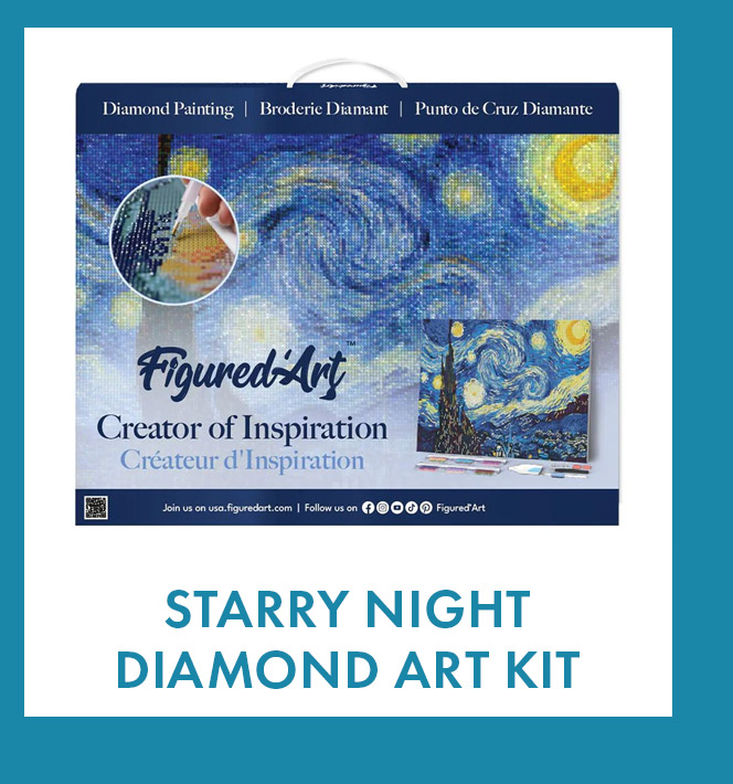 Starry Night 16x20 Diamond Art Kit