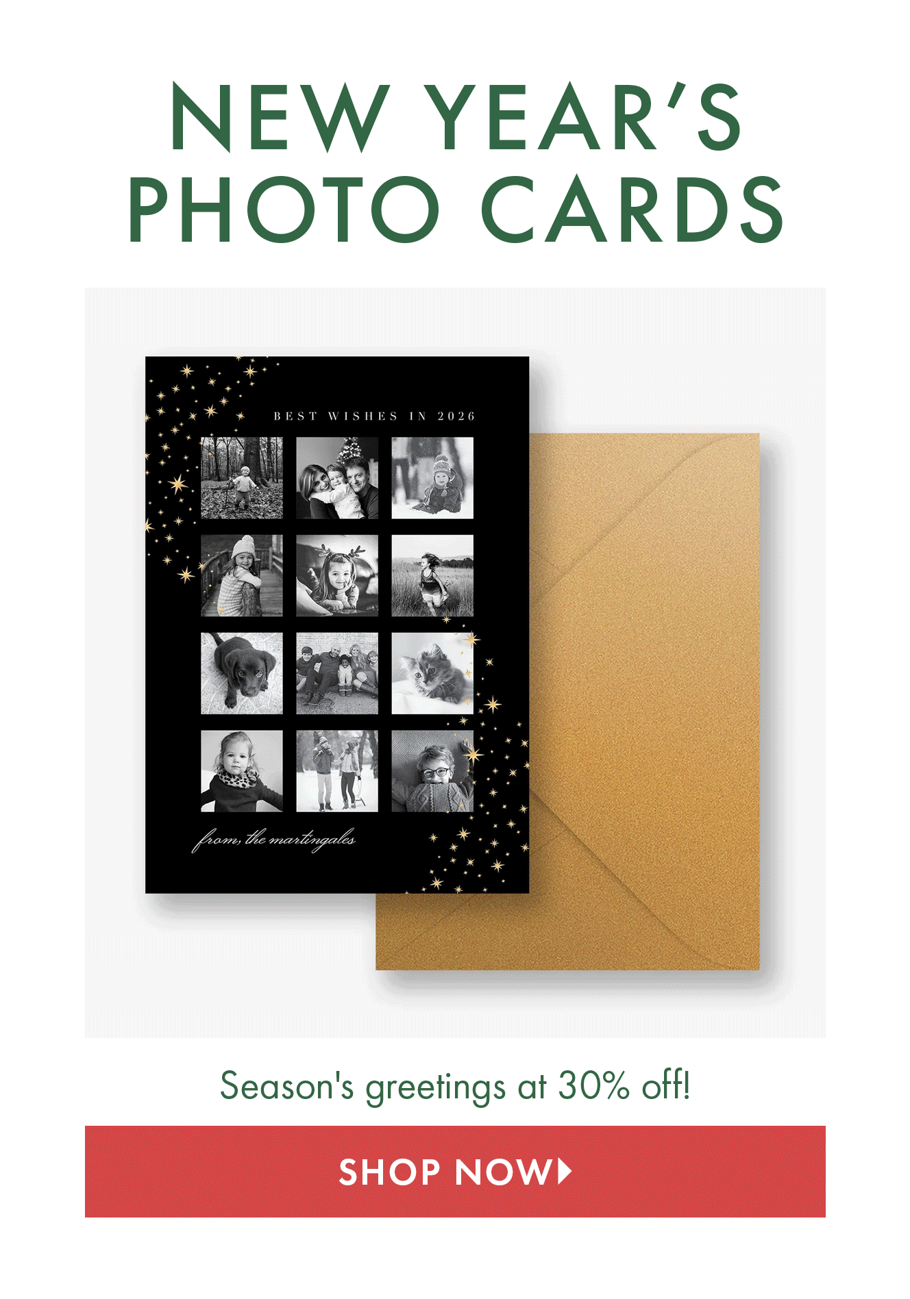 Photo Holiday & Christmas Cards