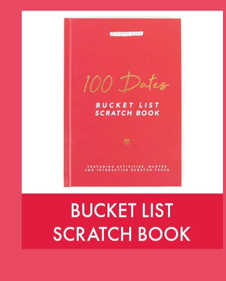 Bucket List Scratch Book