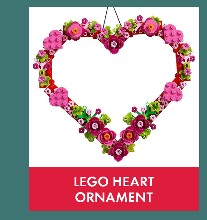 LEGO Heart Ornament 40638  0 Reviews Write a review