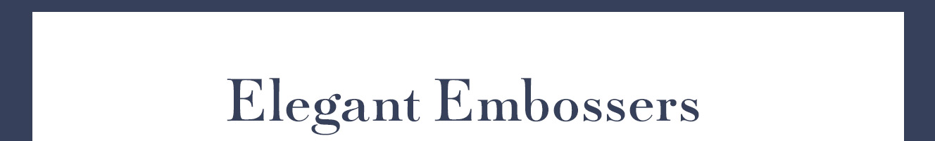 Custom Return Address Embossers