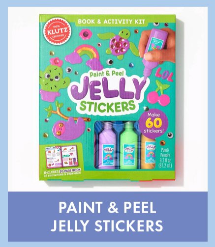 Paint & Peel Jelly Stickers