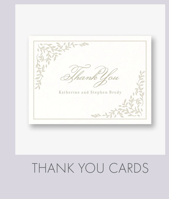 Wedding Thank You Cards