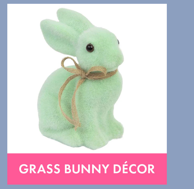 Grass Bunny Décor