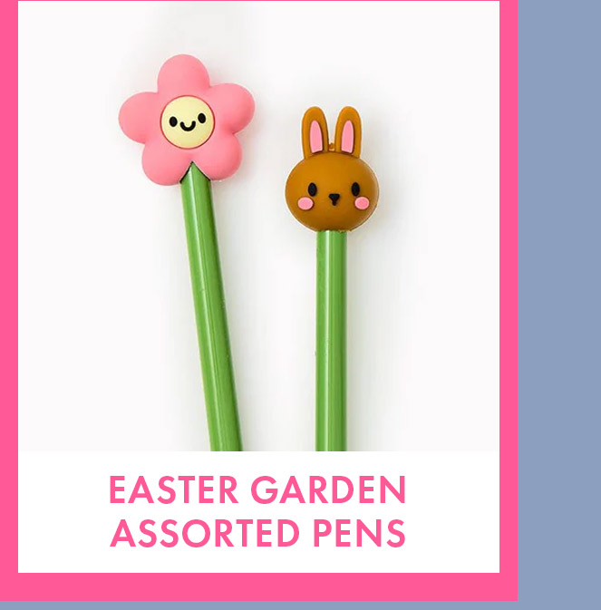 Easter Garden Assorted Pens