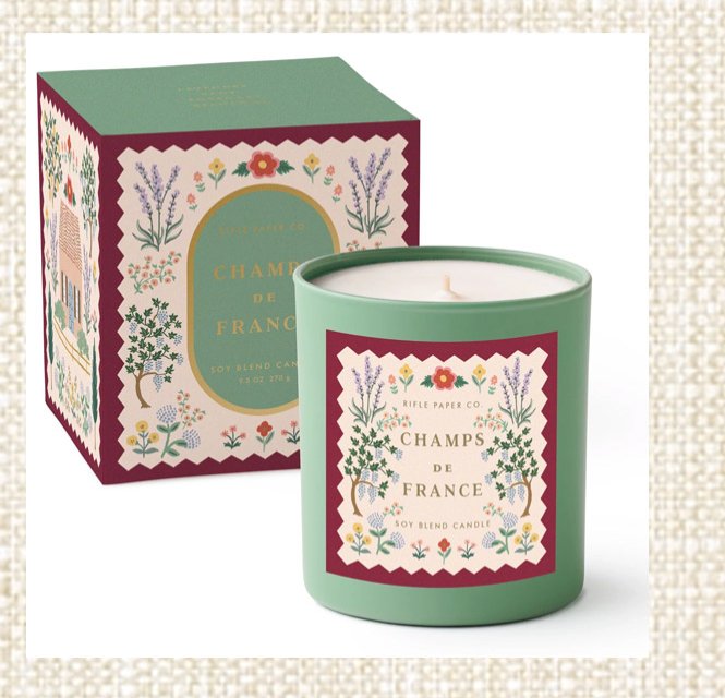 Country Farm Champs de France 9 oz Glass Candle