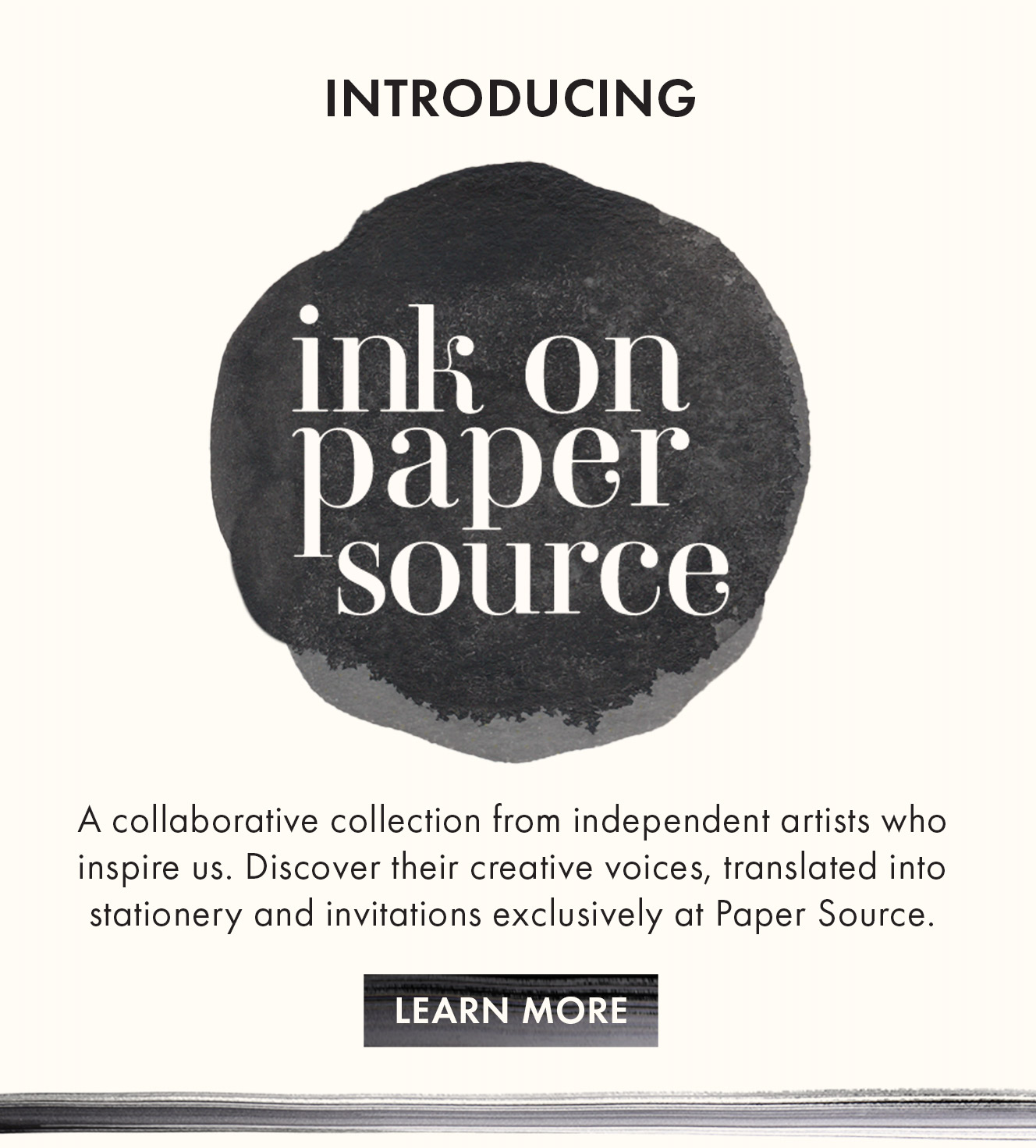 Ink on Paper Source