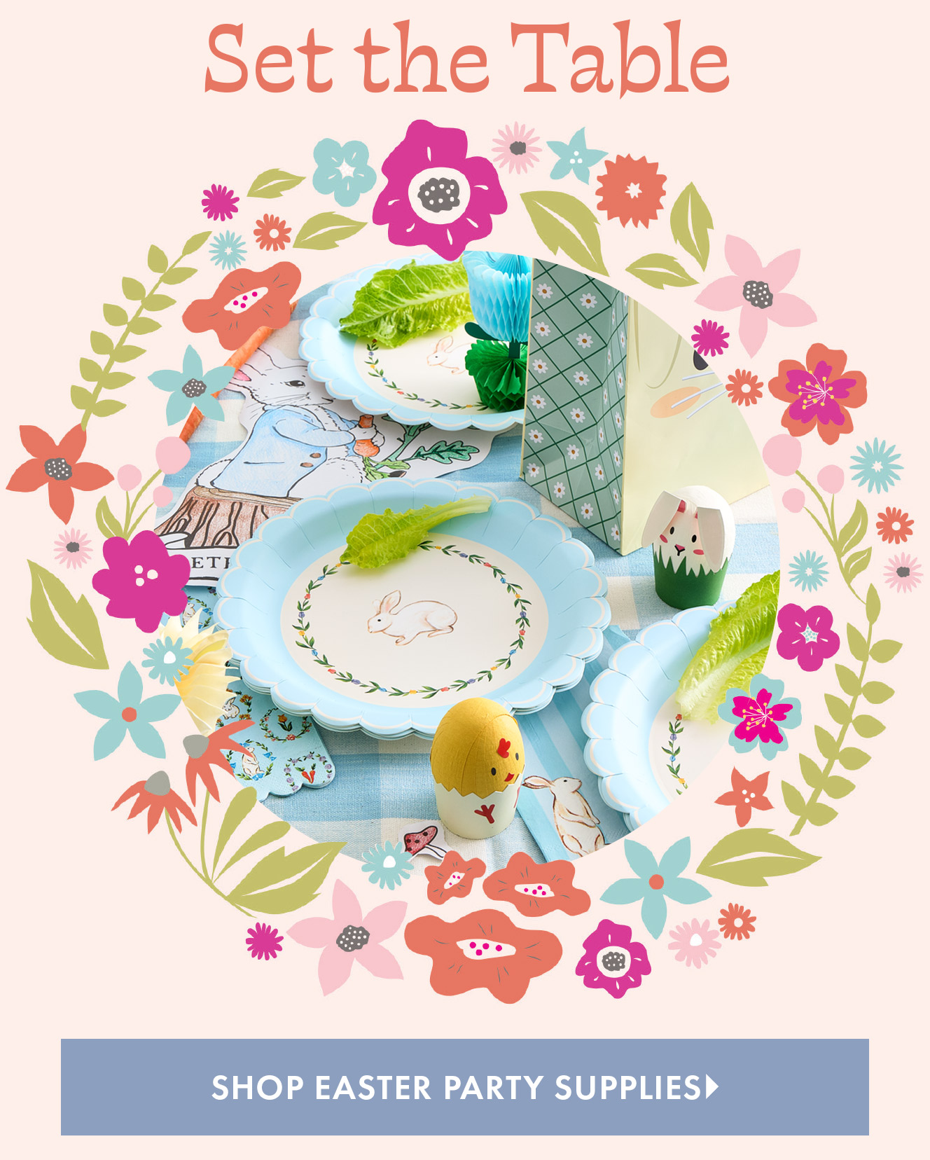 Easter Party Supplies & Wrap