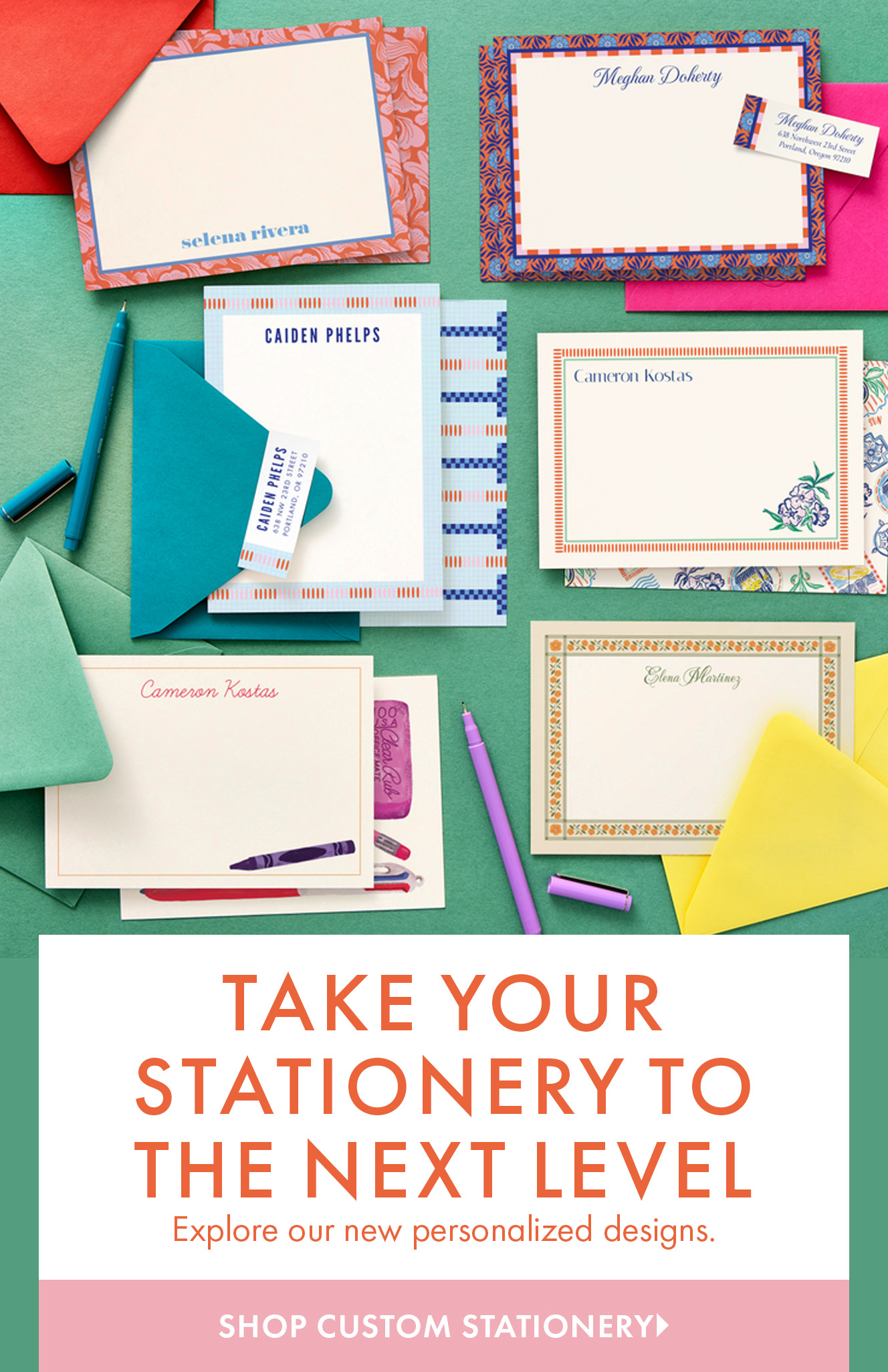 Personalized Stationery