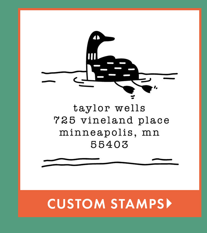 Custom Address Stamps & More