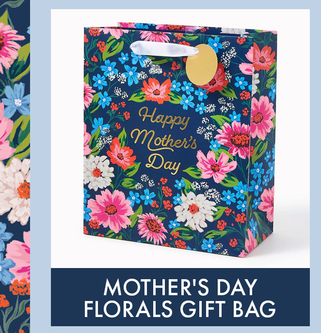 Mother's Day Florals Medium Gift Bag