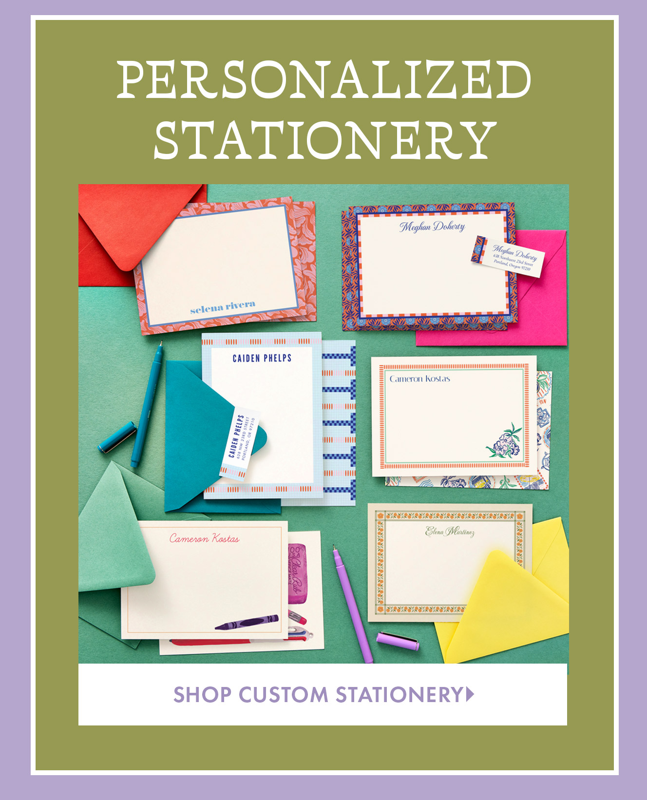 Personalized Stationery