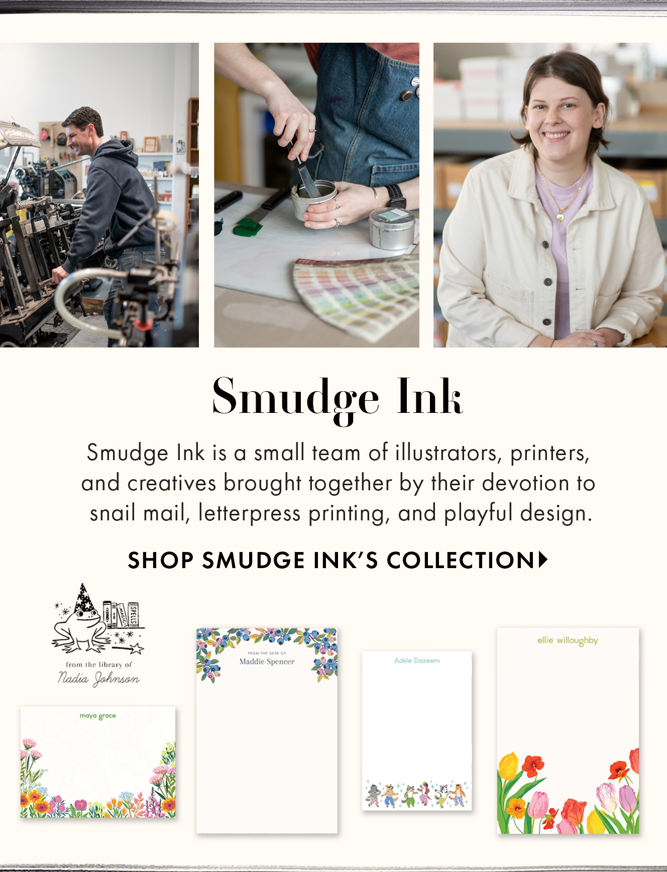 Ink on Paper Source Smudge Ink