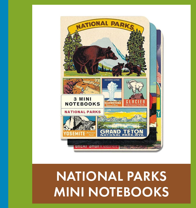 National Parks Mini Notebooks