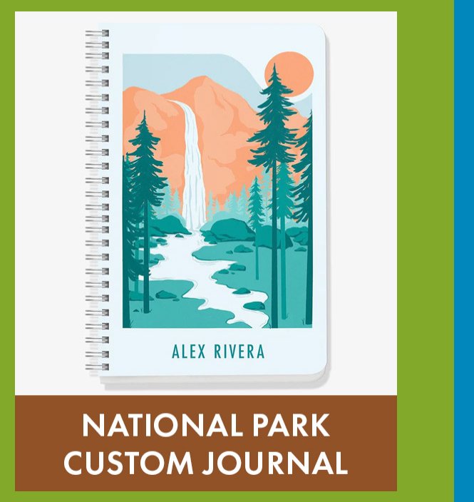 National Park Custom Journal