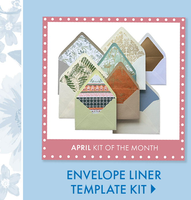 Envelope Liner Template Kit