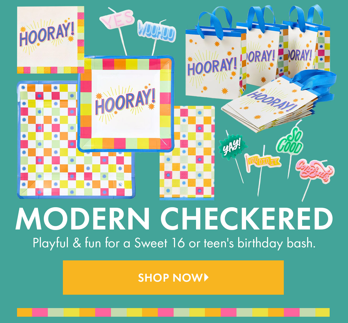 Checkered