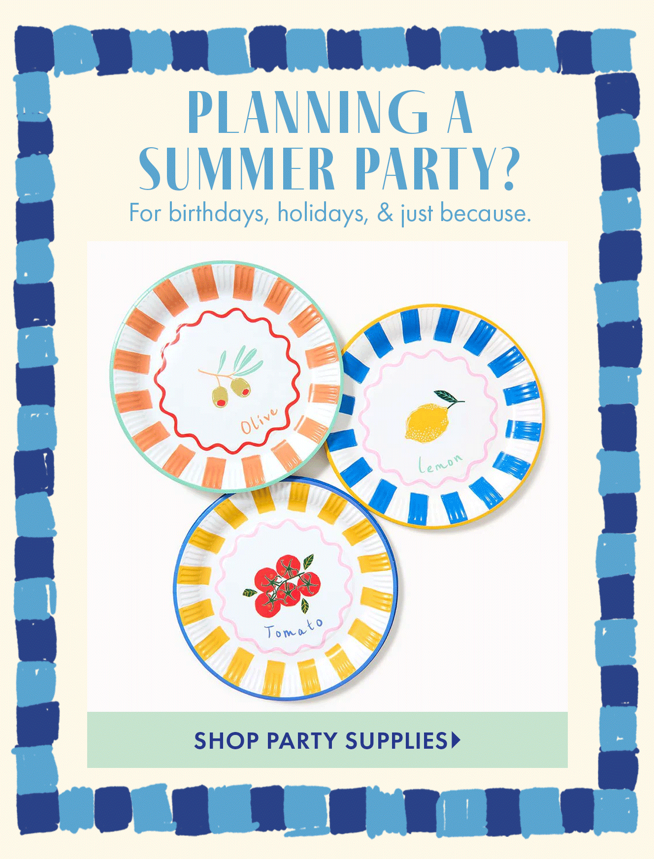 Spring & Summer Party Supplies