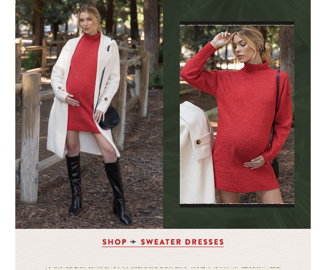 Shop Sweater Dresses