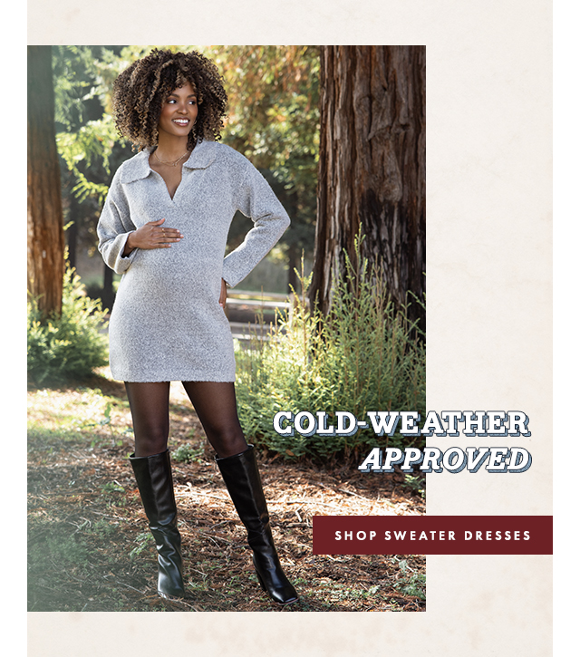 Cold-Weather Approved: Shop Sweater Dresses