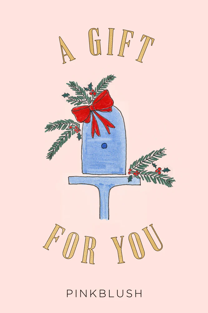 Image of PinkBlush Holiday Mailbox Email Gift Card
