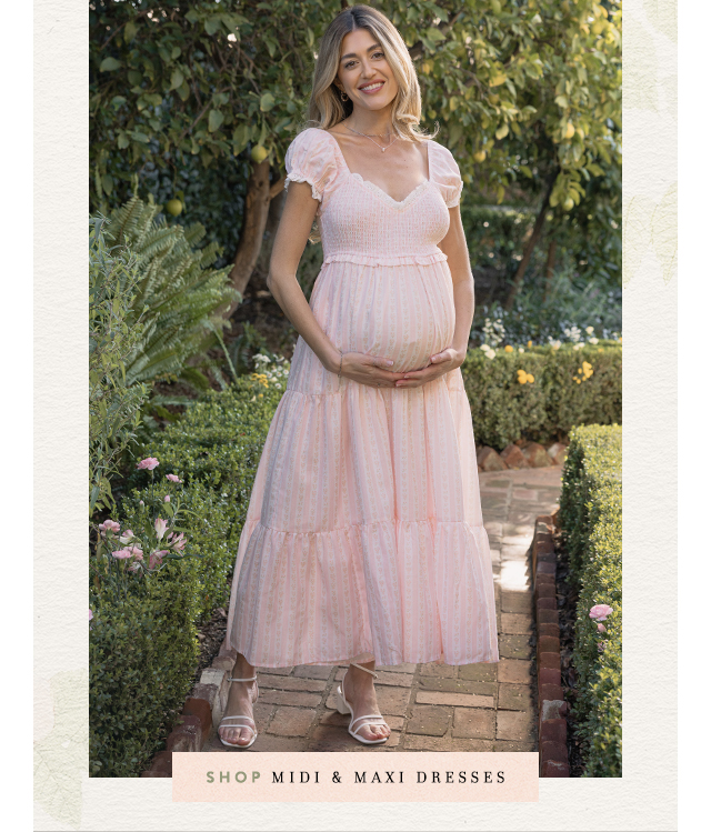 Shop Midi + Maxi Dresses