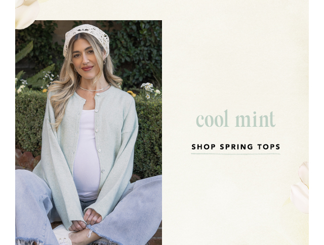 Cool Mint: Shop Spring Tops