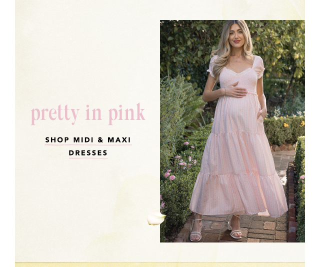 Pretty In Pink: Shop Midi & Maxi Dresses