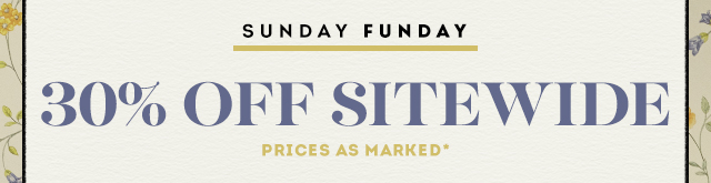 30% off your order