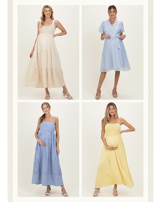 Shop Maternity Spring Dresses