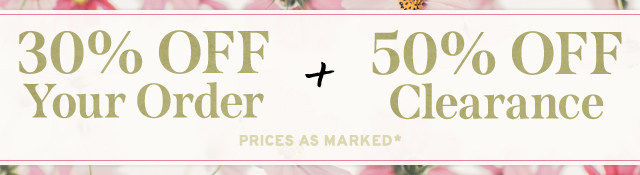 30% off your order