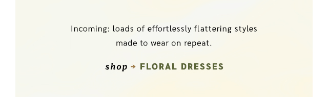 Shop Floral Dresses