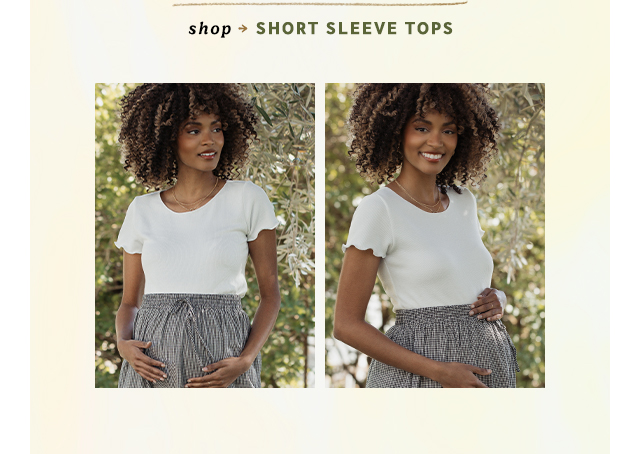 Shop Short Sleeve Tops