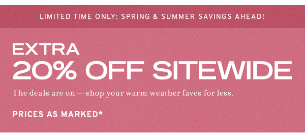 20% off sitewide