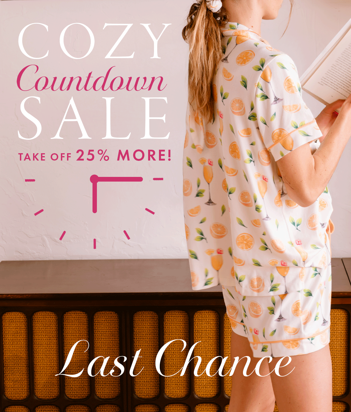Final hours - for an extra 25% off 