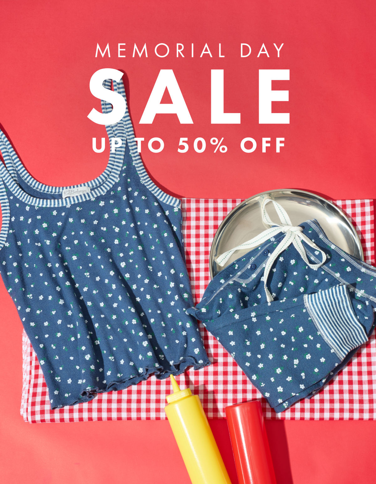 MEMORIAL DAY SALE UP TO 50% OFF