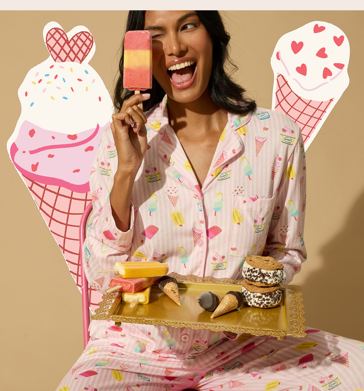 Sugar Rush PJ Pant Set