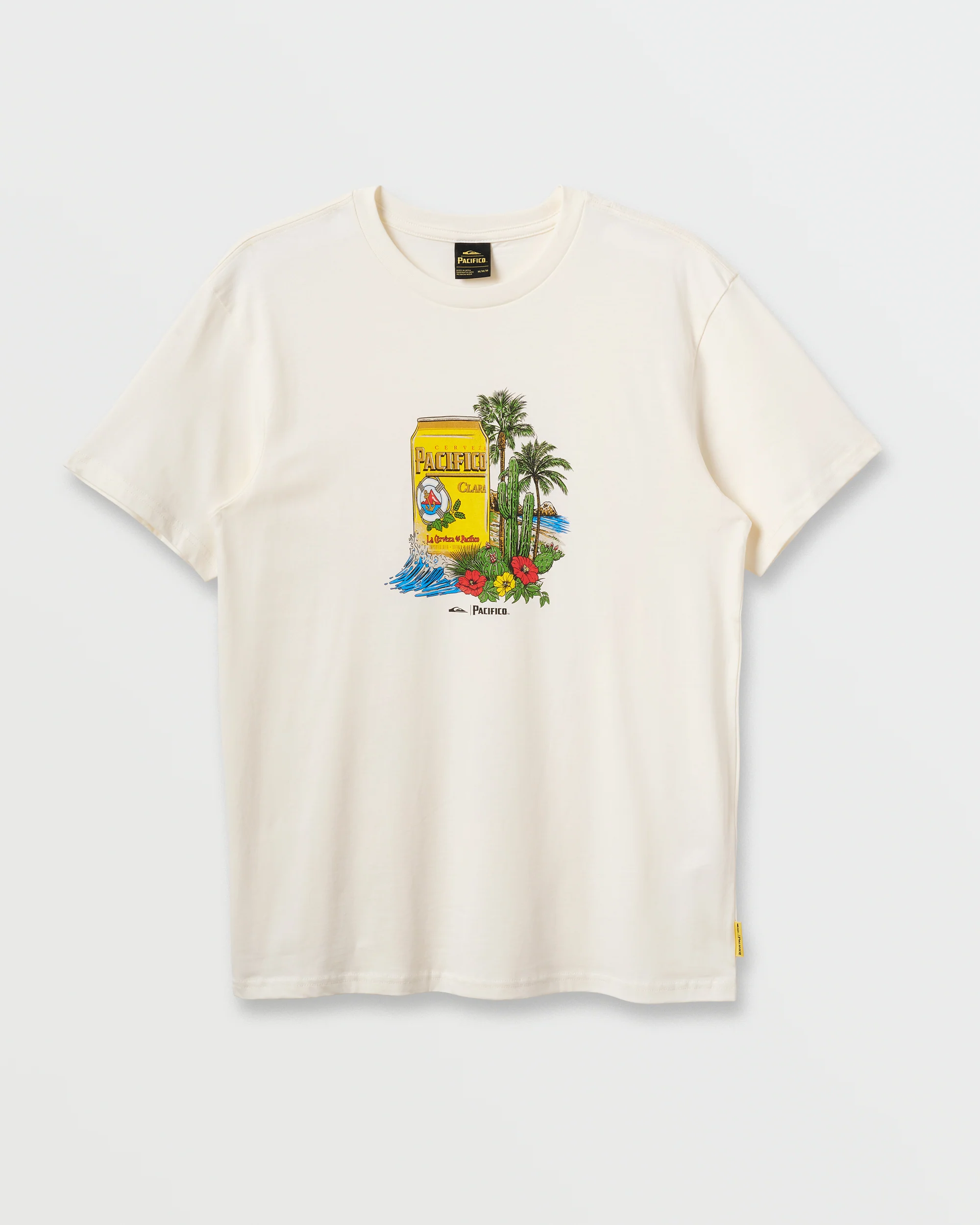 Image of Quiksilver x Pacifico Sunstroke T-Shirt - Tofu