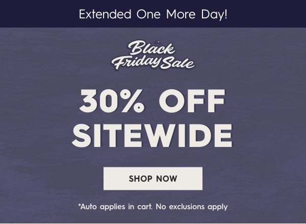 30% Off Sitewide