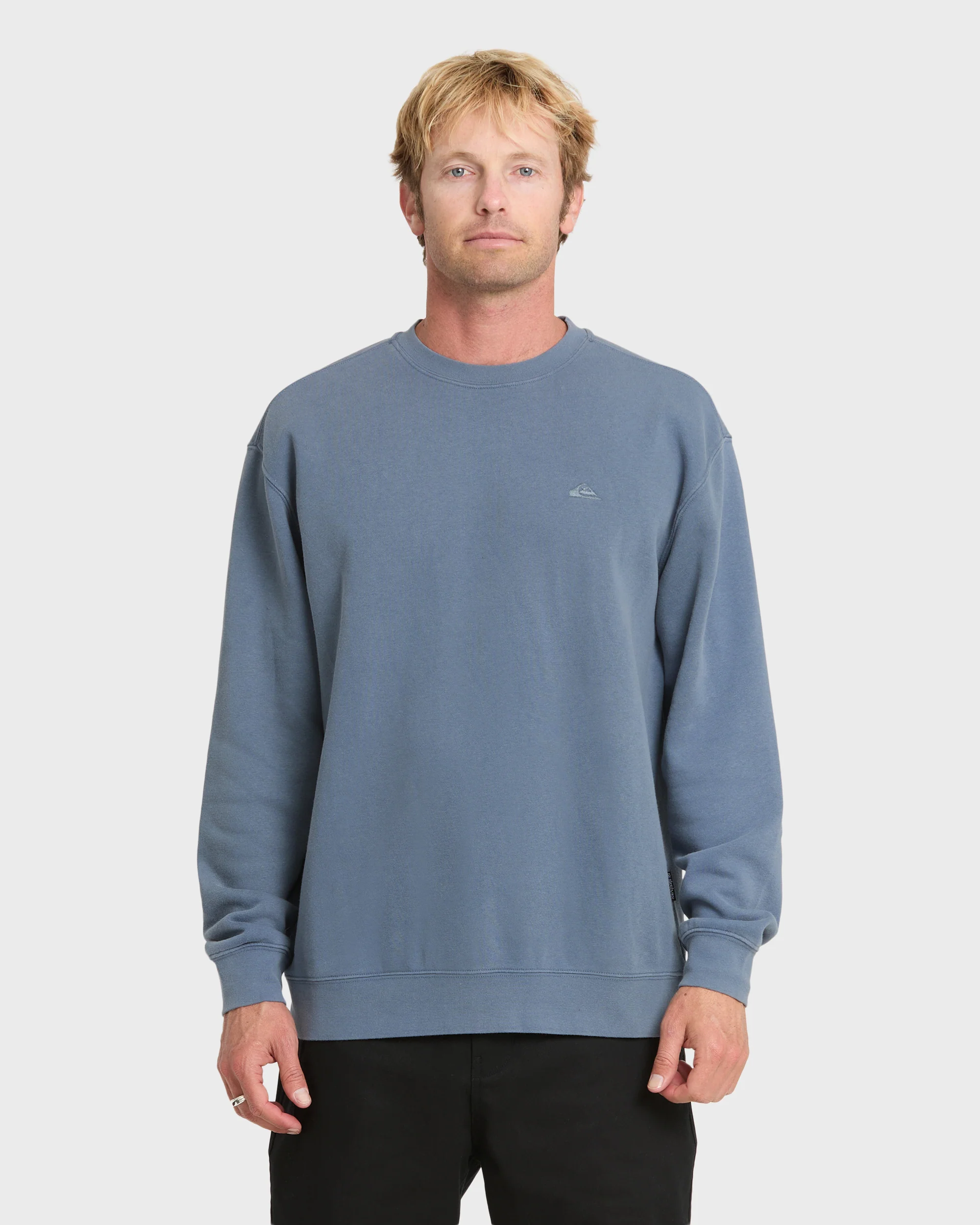 Image of Saltwater Crewneck Sweatshirt - China Blue