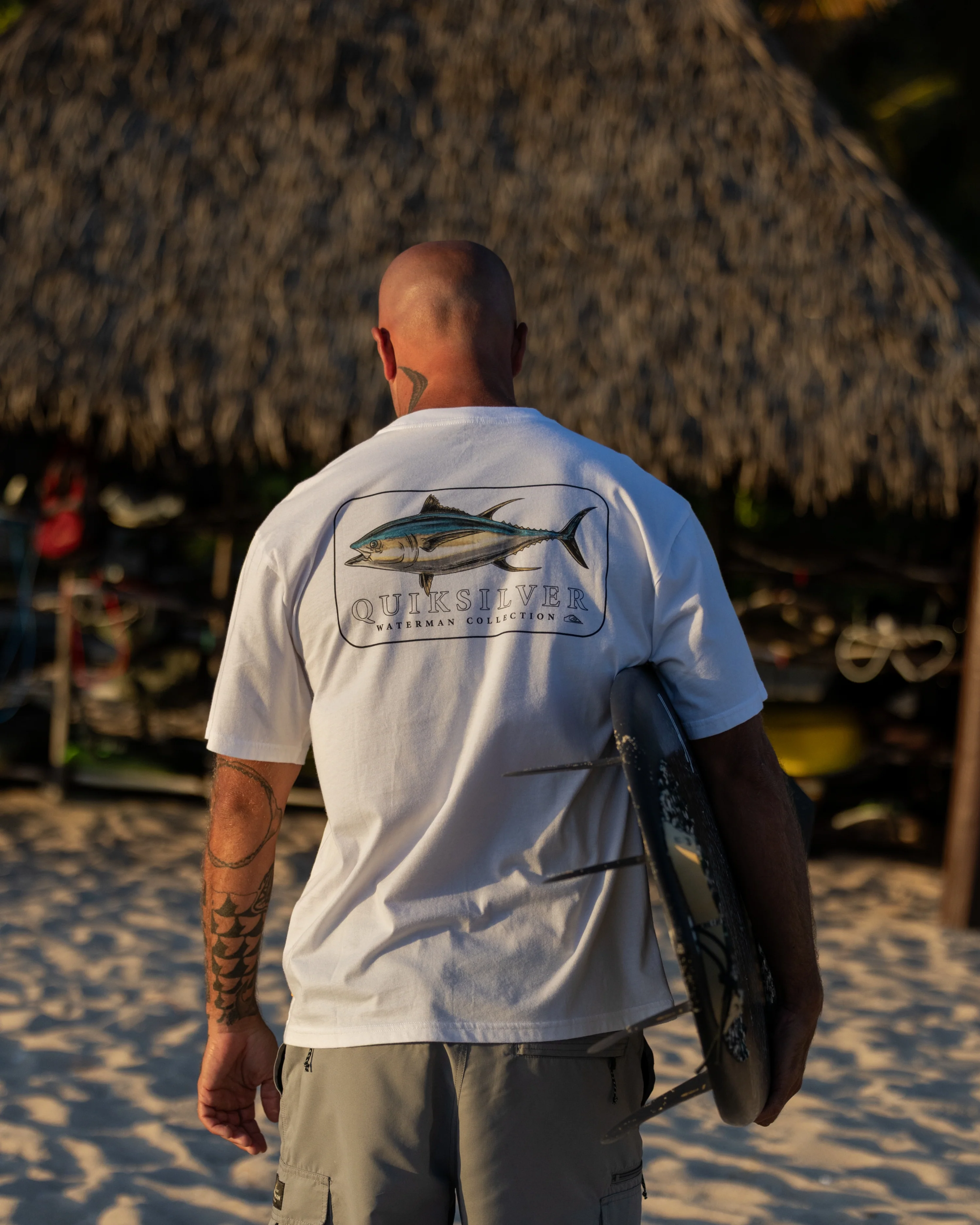 Image of Waterman Yellowfinner Classic T-shirt - White
