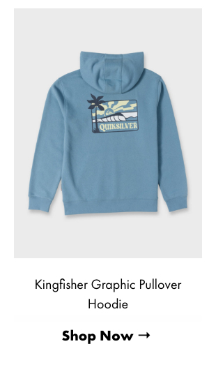 Kingfisher Graphic Pullover Hoodie