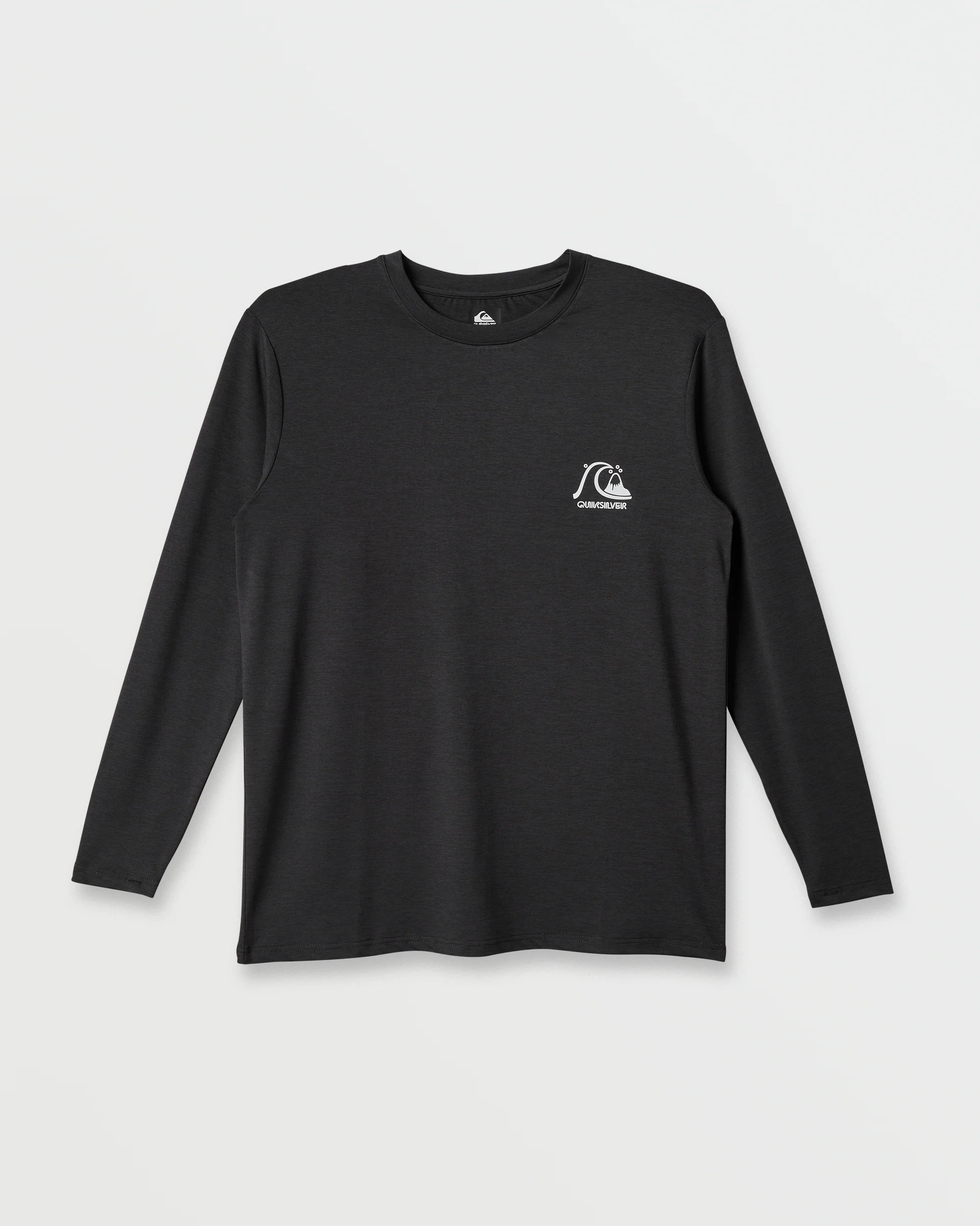 Image of DNA Logo Surf  Long Sleeve Surf Tee - Phantom Heather