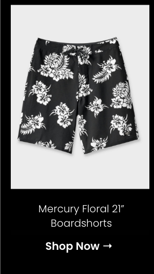 Mercury Floral 21" Boardshorts