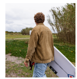 Surf Harrington Cord Jacket