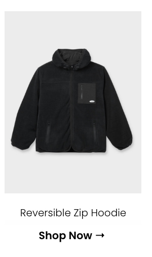 Reversible Zip Hoodie